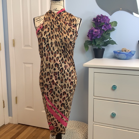 CLEARANCE! Ruggine Leopard Print Scarf | Wrap | Head Scarf NEW! - Picture 9 of 12